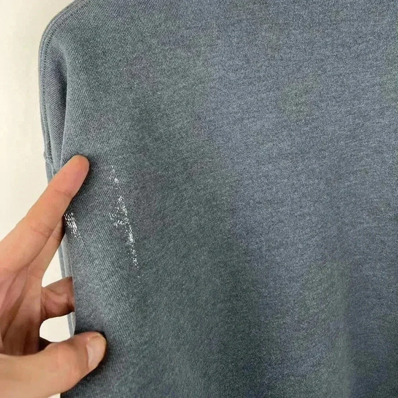 Vintage 90s Russell Indiana Wesleyan University Crewneck Sweatshirt made in USA - Picture 4 of 5